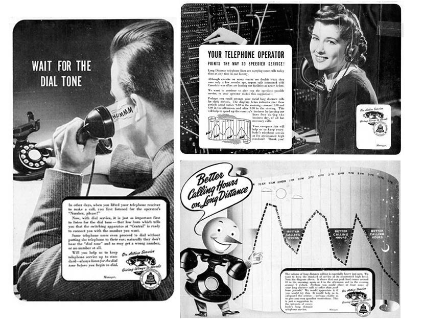 History of advertisements: 1939-1945 | BCE Inc.