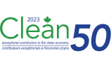 Clean50 GHG Reductions Champion award logo