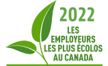 Parmi les employeurs les plus verts du Canada logo
